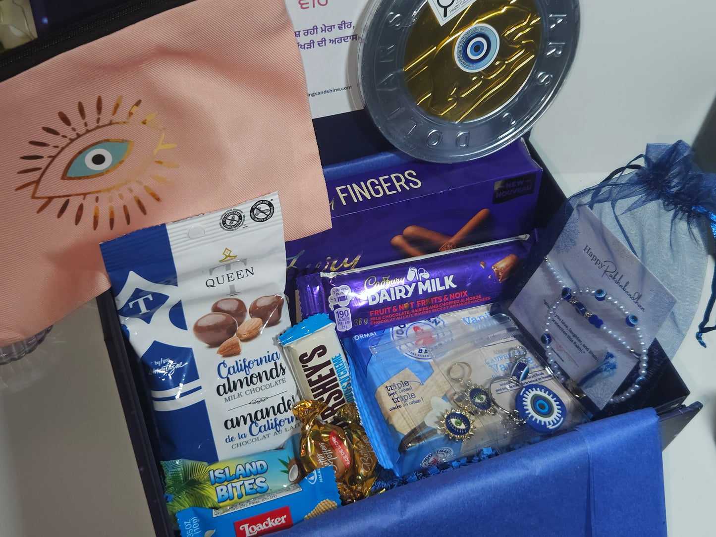 Evil eye Rakhi box
