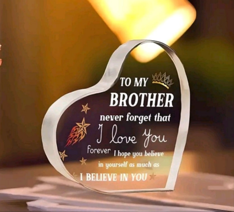 Brother Acrylic keepsake