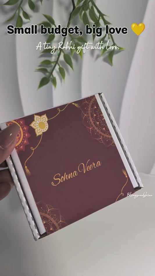 Sonavira Tiny Box | Budget-Friendly Rakhi Gift Box