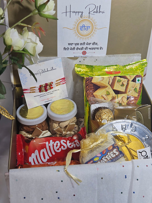 Desi love Rakhi hamper