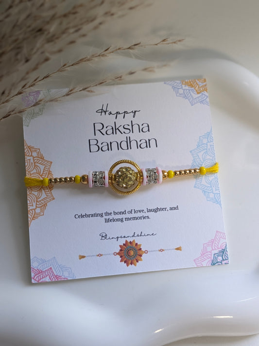 The sunshine Rakhi