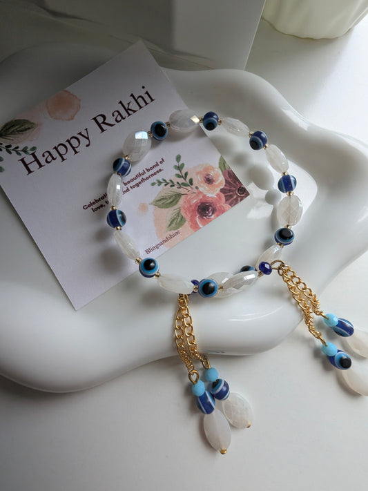 Evil eye bracelet| Bhabhi beaded bracelet