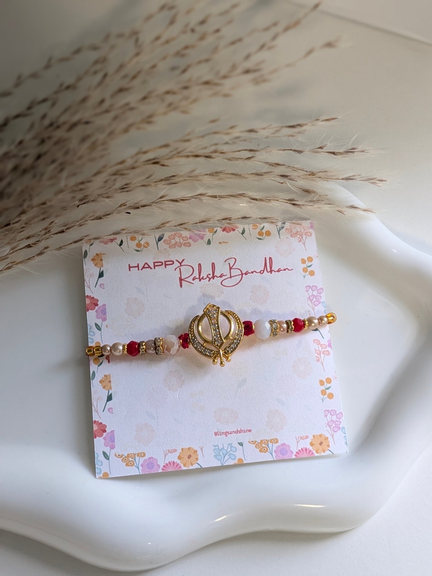 The Heritage Gold Khanda Rakhi