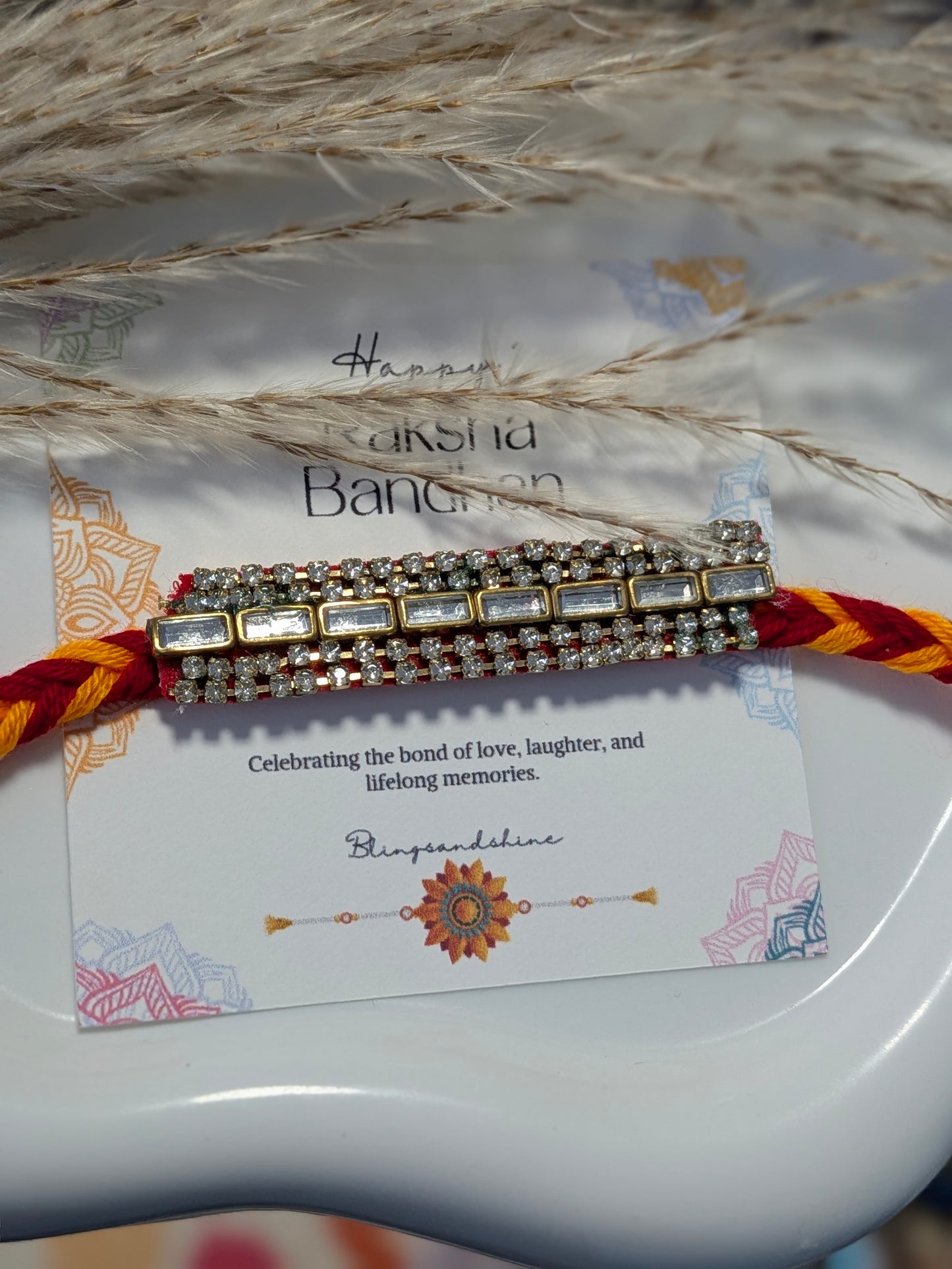 THE SHAHI SHIMMER RAKHI