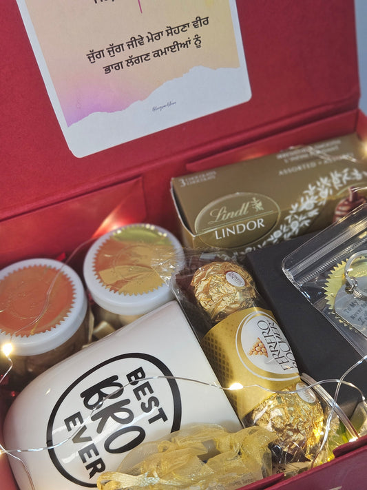 Best bro ever Rakhi box