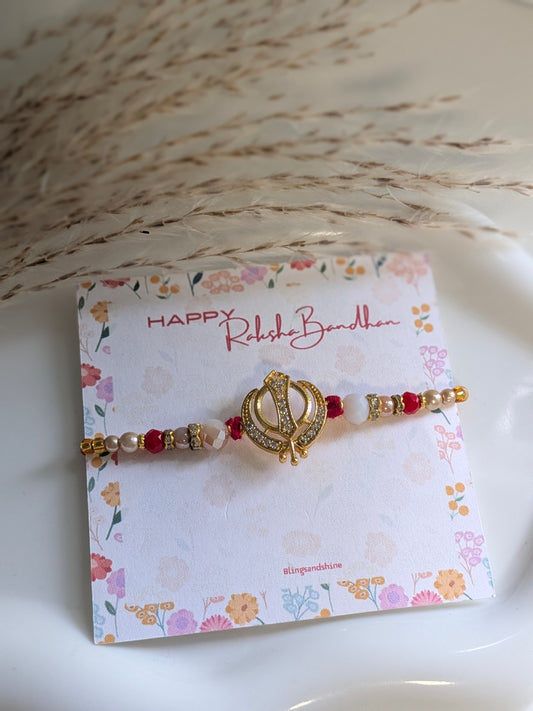 The Heritage Gold Khanda Rakhi