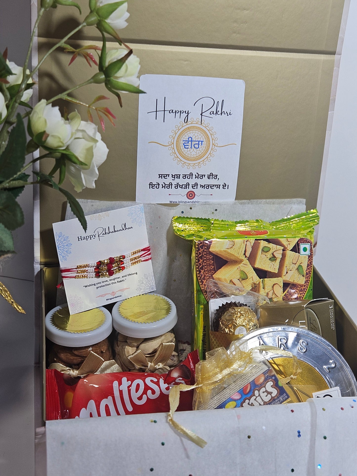 Desi love Rakhi hamper