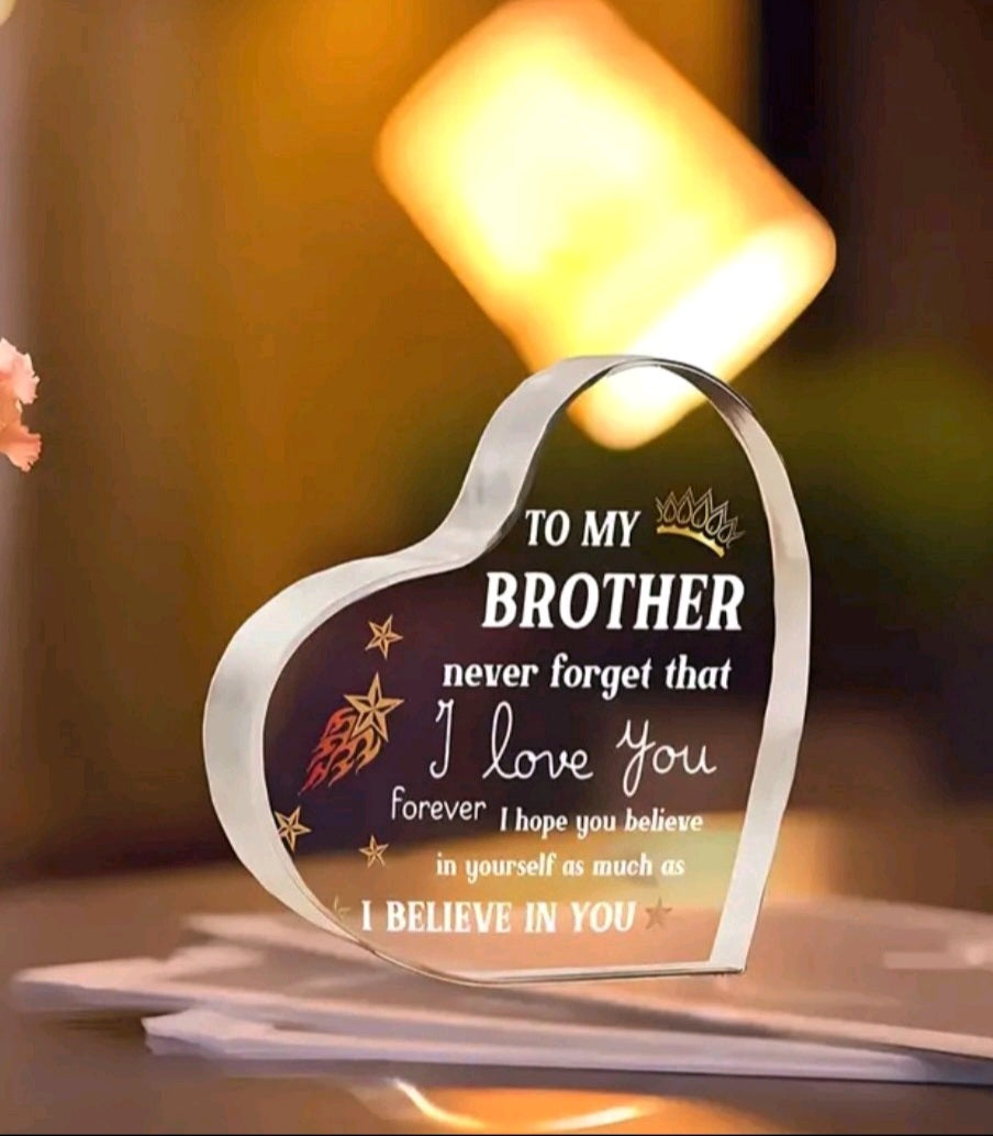 Brother Acrylic keepsake
