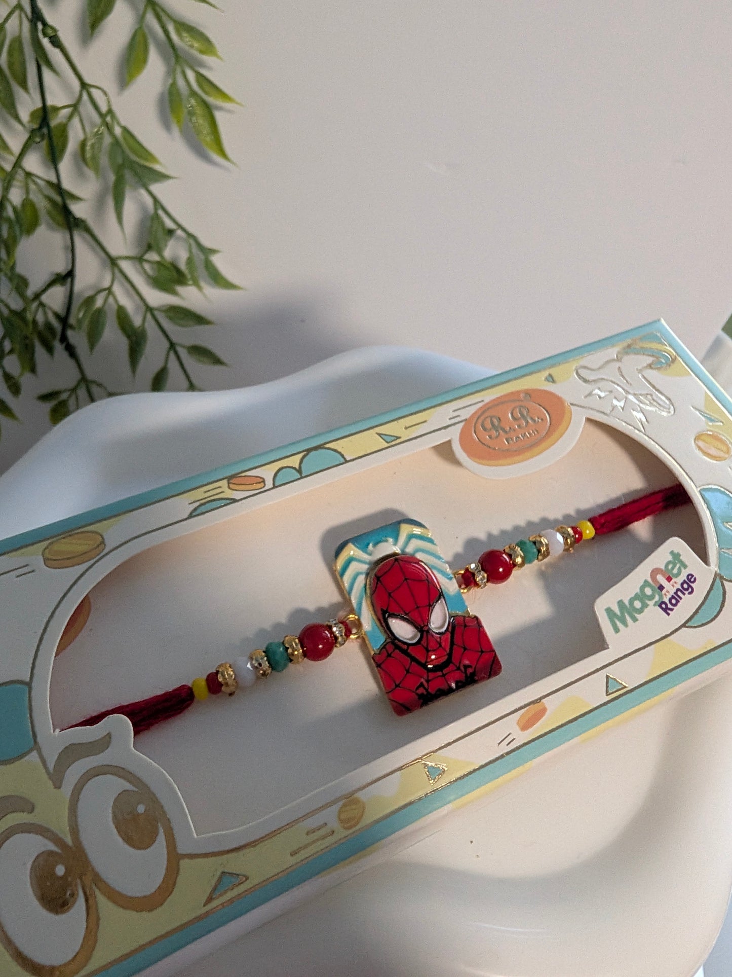 Spider man Magnetic kids rakhi