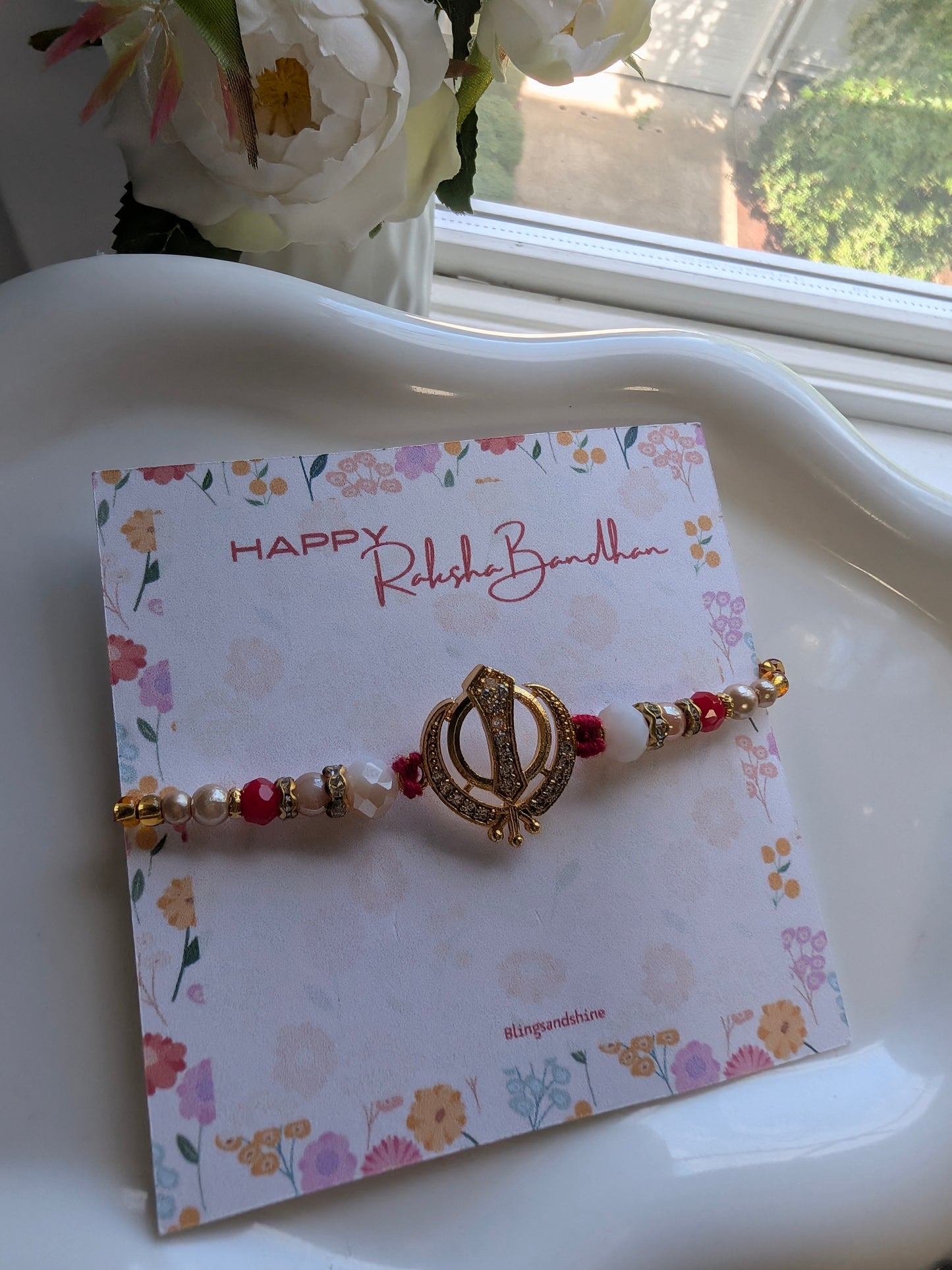 The Heritage Gold Khanda Rakhi