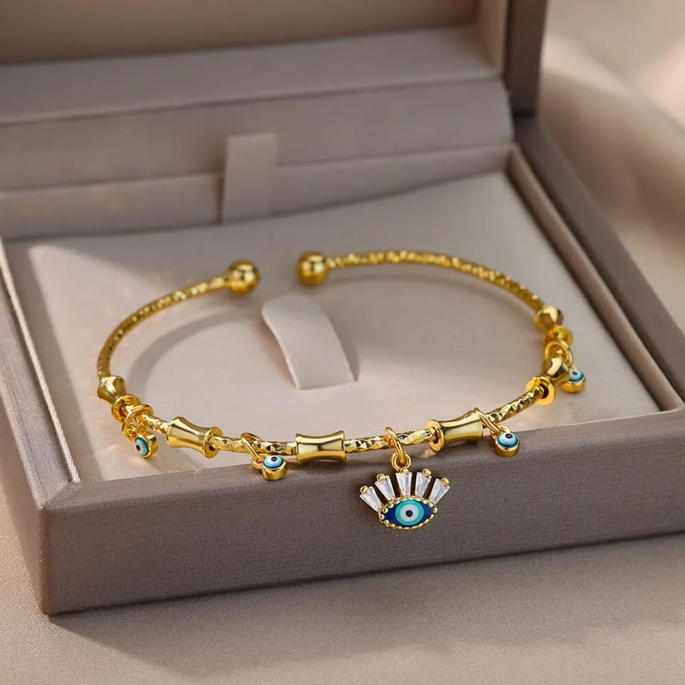 Evil eye bracelet