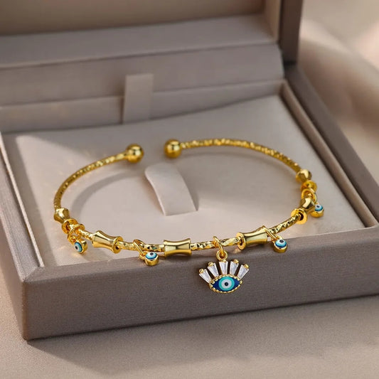 Evil eye bracelet