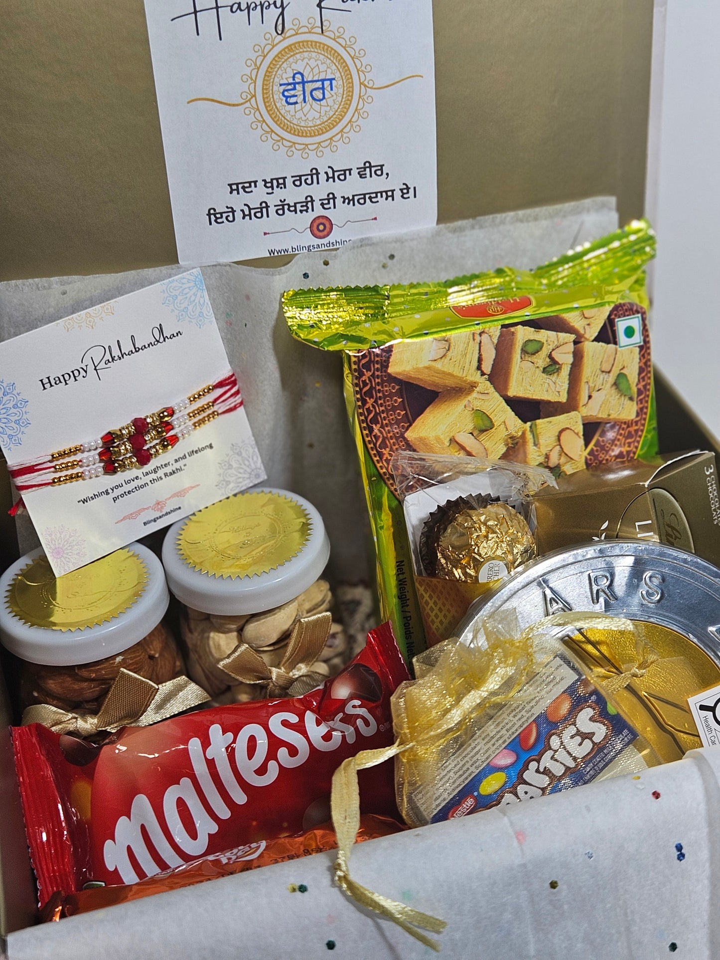 Desi love Rakhi hamper